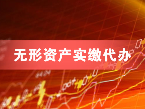 罗定无形资产实缴资本代办